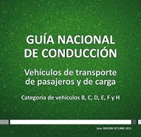 Guía Nacional de Conducción para Conductores Profesionales
